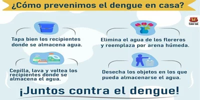 ¿Cómo prevenimos el dengue en casa?