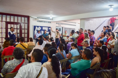 Masiva asistencia a la socialización del programa de electrificación rural en San Gil