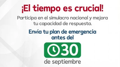 Abiertas las inscripciones para participar en el simulacro nacional de respuesta a emergencias 2024