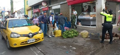 Operativos de seguridad y control de espacio público dejan ocho capturas y comparendos