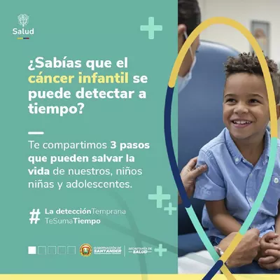 ¿Conoces los signos y síntomas del cáncer infantil?