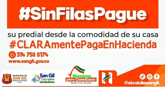 Sin Filas Pague su Impuesto Predial en línea