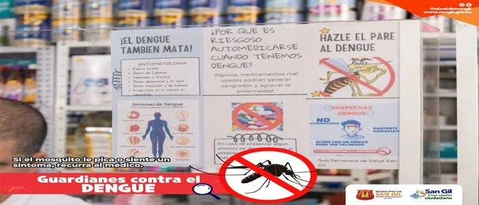 Si el mosquito le pica, no se automedique, recurra al médico