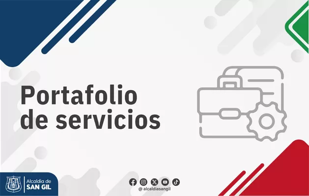 Portafolio de Servicios de la Alcaldía de San Gil